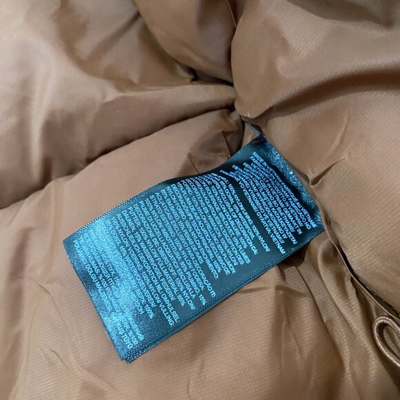 Women's Short Brown The North Face Down Jacket - Picture 7 of 11